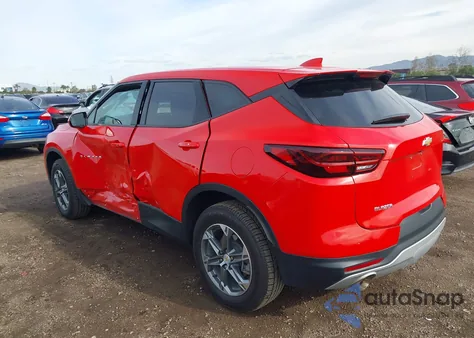 2024 Chevrolet Blazer Fwd 2Lt из США, поврежденный, VIN 3GNKBCR4XRS164346